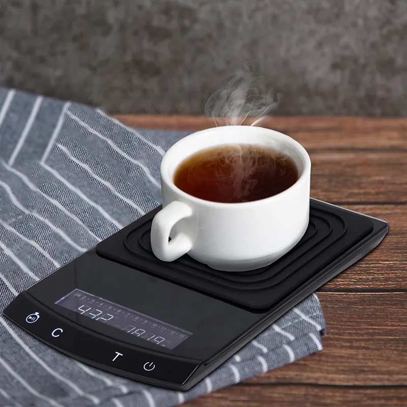 EMAF OEM 2000g впрыска топлива расход кофе кухонные весы, электронные цифровые кухонные весы еда цифровая шкала кофе с таймером