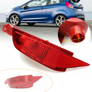 Luz Antiniebla Trasera Izquierda para Ford Fiesta Mk7 con Orificio, Lente Roja de PC de 300 mm, Número de Pieza de Repuesto 8A6115K273AB - Product Image 1