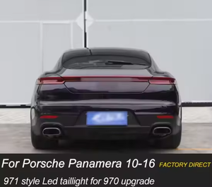 AURON Nueva Luz Trasera LED para Panamera 2009-2016 970.1, Luces de Freno con Señal de Giro Dinámica, Transparentes, Ajuste Universal, 6000K, 36W - Product Image 5
