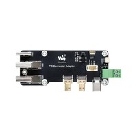 Micro Original para Adaptador Multifuncional (Modelo) Compatible con Raspberry Pi 5/4B Dos Métodos de Fuente de Alimentación Salida Dual 4K
