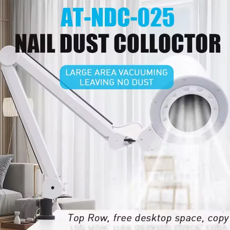 New NAIL lighting top suction Germany fan high-end nail dust collector