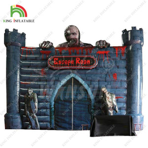 <span class=keywords><strong>Maison</strong></span> <span class=keywords><strong>hantée</strong></span> gonflable Halloween, labyrinthe, château, <span class=keywords><strong>Escape</strong></span>, salle de location, usage domestique Commercial, décorations de fête à vendre - Product Image 2