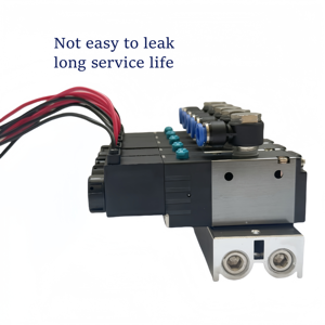 3V210-08 24VDC PT1/4 นิ้ว 5 ทาง 2 ตำแหน่ง ฐานโซลินอยด์ 12VDC 24VDC 24VAC 110VAC 220VAC โซลินอยด์แมนิโฟลด์ - Product Image 2