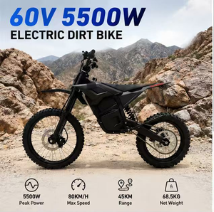Bicicleta de Montaña con Cuadro de Acero de Alto Contenido de Carbono, Motor Central de 72V 2800W 250Nm Torque Racing - Product Image 1
