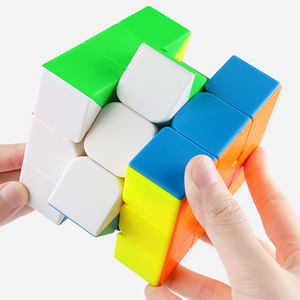 <span class=keywords><strong>Cubo</strong></span> mágico de alta calidad de 9cm Plus 3x3x3 Smooth SpeedCube <span class=keywords><strong>Stickerless</strong></span> Teaching Puzzle <span class=keywords><strong>Cubo</strong></span> Toy Kids - Product Image 3