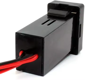 Adaptateur d'alimentation automatique 4.2A double USB <span class=keywords><strong>Prise</strong></span> 2 ports Chargeur de voiture pour Toyota GPS <span class=keywords><strong>iPhone</strong></span> iPad iPod <span class=keywords><strong>Audio</strong></span> 12-24V - Product Image 5