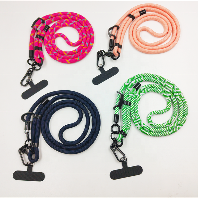 Crossbody Cell Phone Chain Strap Lanyard Wholesale Custom Colorful 2026 New Fashion Shockproof Braided Chain for Outing