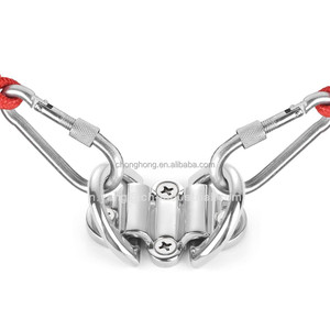 Anneau de fixation pour bateaux, yachts, camions et remorques en acier inoxydable 316, anneau double D marin, plaque de fixation pliable - Product Image 3