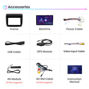 วิทยุติดรถยนต์ Junsun AU Stock CarPlay Android สำหรับรถยนต์มิตซูบิชิ ปาเจโร สปอร์ต 2 L200 ไทรทัน ปี 2008-2016 พร้อมระบบนำทาง - Product Image 4