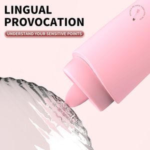 Vibrateur AV de gros pour femmes, stimulation par vibration de la tête et léchage du dos, jouet sexuel portable en silicone avec batterie USB 1H - Product Image 4