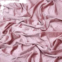 Sofá estampado vermelho popular para móveis lantejoulas tecido de veludo