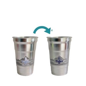 KKS Cốc Đổi Màu Nhiệt Độ Nóng Và Lạnh Ly Rượu Bằng Nhôm Đổi Màu Một Lớp Quà Tặng Cốc Bia Quảng Cáo - Product Image 5