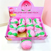 Jouet anti-stress Peach Stick, jouet à presser en silicone souple, jouet anti-anxiété en forme de beurre de 4 oz pour enfants et adultes