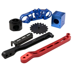 อุปกรณ์ท่อจักรยานอลูมิเนียมสแตนเลสสตีลชิ้นส่วนอะไหล่จักรยาน CNC Al7075เหล็กคาร์บอน - Product Image 1