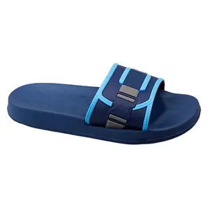 Popular moda buckle projeto chinelos homens sandálias de slides