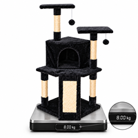 Arbre à chat compact avec griffoir pour appartement, vente en gros, produit phare