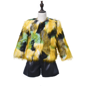 Abrigos de Invierno para Bebés Niñas, de Piel Sintética Larga, Cálidos, de Manga Larga, Estilo Macaron, Impermeables, OEM, Suaves y Afelpados - Product Image 3