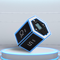 Pengatur Waktu Mundur Digital Manajemen Waktu Mundur Layar LED Penghitung Waktu Balik Magnetik Dapur