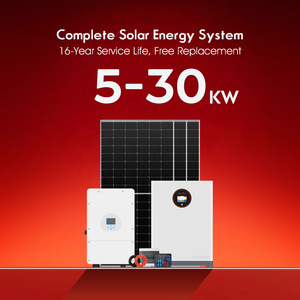 Sistema <span class=keywords><strong>Solar</strong></span> Híbrido KEVOLT de 5KW a 20KW Kit de Sistema de Energía <span class=keywords><strong>Solar</strong></span> Aislado Paneles Solares con Batería e Inversor - Product Image 1