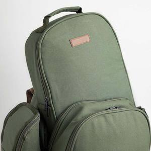 Ayrılabilir şişe ile özel Logo soğutucu bölmesi/4 kişi için şarap tutucu piknik seti piknik sırt çantası çanta - Product Image 5