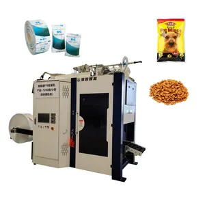 FFS Film 25kg Plastic Bag Packing Machine For Pet Foods Packing Form Fill Seal Machines
