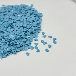 אבני חן שרף בצורת לב, חם להדבקה, אבני חן שטוחות, סיטונאי, ידידותיות לסביבה, 6/8 מ\"מ לבגדים - Product Image 2