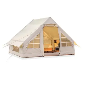 옥스포드 천 커버 야외 캠핑 에어 텐트 3 방 아라비아 사막 풍선 텐트