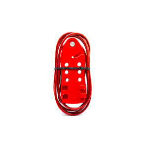 多目的魚型ケーブルロックアウト調整可能なケーブルロックアウト、安全ケーブルロック産業用バルブタグアウトセキュリティロックアウト - Product Image 4