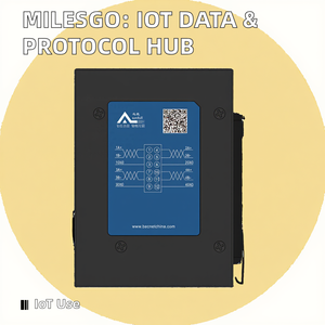 Système de collecte de données IoT certifié Milesgo BACnet vers BACnet IP Modbus TCP OPC UA MQTT, RS485 DC24V, homologué CE BA, fabricant - Product Image 3