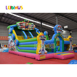 Accessoires pour Jouets Gonflables Commerciaux : Château Gonflable <span class=keywords><strong>Pat</strong></span>' <span class=keywords><strong>Patrouille</strong></span> avec Toboggan, Aire de Jeux Gonflable Combinée - Product Image 2