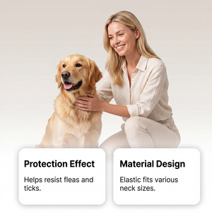 <span class=keywords><strong>Collare</strong></span> Antiparassitario <span class=keywords><strong>per</strong></span> Cani - Protezione Efficace e Durevole contro <span class=keywords><strong>Pulci</strong></span> e Zecche, Stile Casual <span class=keywords><strong>per</strong></span> Tutte le Stagioni, Uso Domestico - Product Image 2