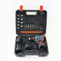 Outil électrique compact 16,8 V, tournevis électrique sans balais, perceuse à percussion au lithium-ion, outil domestique rechargeable haute puissance