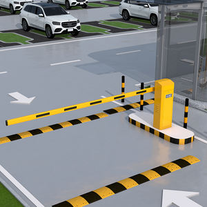 Barriere di traffico di alta qualità del portone della barriera del Guardrail d'acciaio elettronico automatico per il controllo di accesso del parcheggio dell'automobile e dell'autostrada - Product Image 6