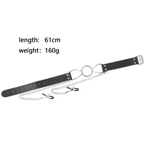 SM Butterfly Oral Ball Leder Munds topfen BDSM <span class=keywords><strong>Sex</strong></span> Flirt Spielzeug für Ehemann Frau Hergestellt von Adult Product Specialty Company - Product Image 6