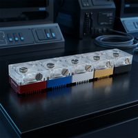 Pompe à eau autonome OCOCOO P67B avec réservoir en acrylique RGB et dissipateur thermique en aluminium pour système de refroidissement liquide PC et serveurs industriels