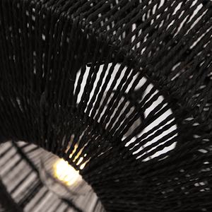 House Light Lustres en rotin modernes Home House Lampe de table à manger 9W E27 Lampes suspendues en corde de chanvre en bambou faites à la main - Product Image 5