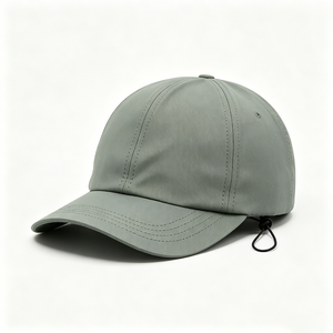 Casquette marine à séchage rapide, souple, à visière plate, avec logo personnalisé, cordon de serrage arrière réglable, légère, pour sports de plein air, protection solaire, unisexe, cyclisme - Product Image 6