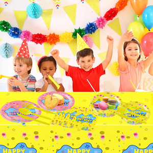 Set di 7 Pezzi per Festa di Compleanno a Tema <span class=keywords><strong>SpongeBob</strong></span> SquarePants e <span class=keywords><strong>Patrick</strong></span> Star, Decorazioni e Stoviglie in Stile Cartone Animato per Bambini - Product Image 4