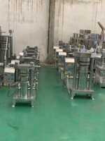 Morethan Presse semi-automatique à haute teneur en huile pour usage domestique Extraction d'huile de tournesol, de sésame et de noix de coco Capacité de 180 kg/h