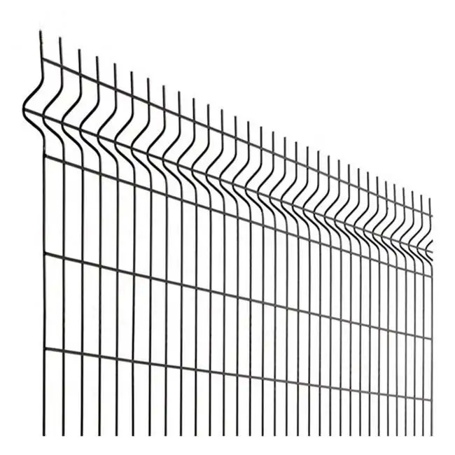 Sustainable Welded Curved 3d Wire Mesh Fence Garden Fence Panel