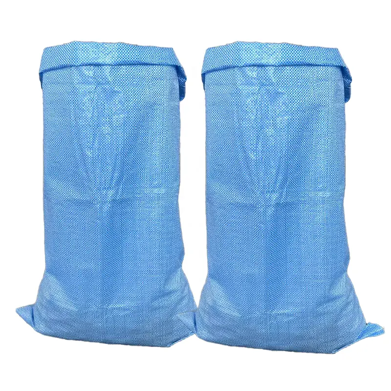 China Sacos tecidos polipropileno 50kg fertilizante arroz farinha sacos embalagem batata embalagens plásticas