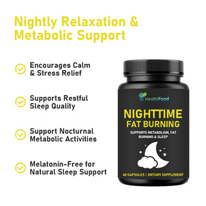 Cápsulas quemagrasas nocturnas más vendidas con vitamina D que apoyan el metabolismo, queman grasa mientras duermes y promueven la calma. - Product Image 6