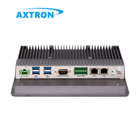 Axtron 8 pouces Core I3/i5/i7 PC industriel à écran tactile sans ventilateur, panneau embarqué multi-OS IP65, garantie 3 ans, en stock