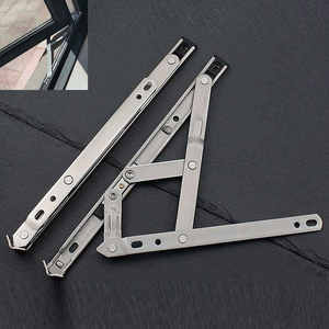 GQK GC0112411 ตัวรองรับชั้นวางสแตนเลส บานพับตู้เฟอร์นิเจอร์ แขนกันกระแทก ติดตั้งง่าย ทนทาน - Product Image 1