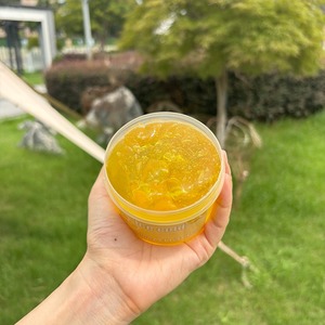 High Quality Lemon Yellow Crystal Slime, Non-Sticky Ice Cold Lemonade Squishy, DIY Stress Relief <b>Toy</b> for <b>Kids</b> & Adults - Product Image 4