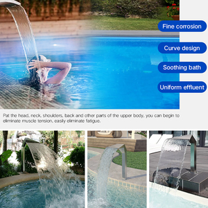 <span class=keywords><strong>น้ำตก</strong></span>กลางแจ้งสระว่ายน้ำหินสแตนเลสสระว่ายน้ำที่ทันสมัย<span class=keywords><strong>น้ำตก</strong></span>สระว่ายน้ำ<span class=keywords><strong>น้ำตก</strong></span> - Product Image 6