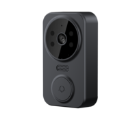 Sistema de Intercomunicación Inalámbrico Inteligente para Exteriores con Timbre con Cámara de Video Blanco y Negro, Videoportero Bidireccional