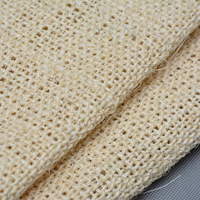 Tissu en sisal tissé blanc blanchi 8x7 pour griffoirs pour chats et roues de polissage pour chaussures et jouets