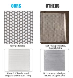 Op maat geperforeerde roestvrijstalen plaat 201 304 316 420 430 443 microgeperforeerde metalen plaat geperforeerd gaas te koop - Product Image 2