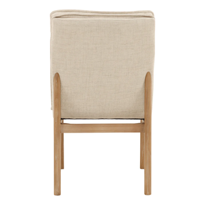 Minimalist Solid Wood Comfortable Cushion Armless Restaurant Chair Beka Upholstery Dining Chair Set for Home - Product Image 4